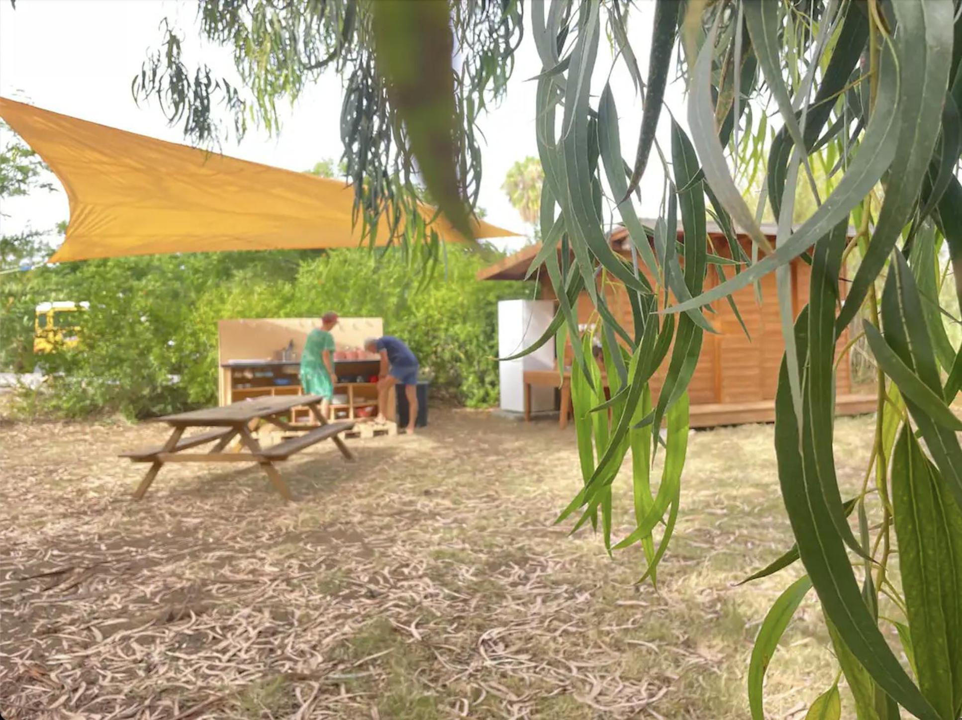 Glamping On Organic Yoga Farm With Natural Swimming Pool Near Beach Moncarapacho Exterior foto